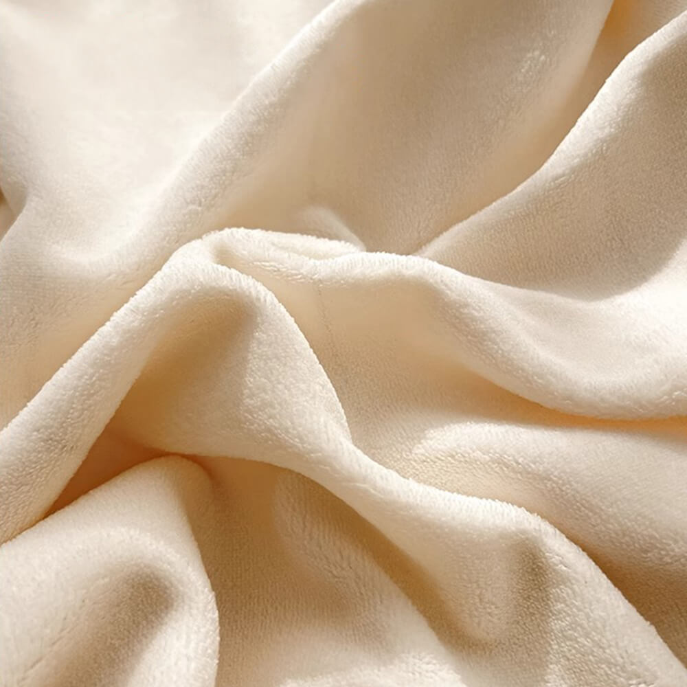 Minimal Cloud Milk Velvet Fitted Sheet