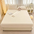 Minimal Cloud Milk Velvet Fitted Sheet