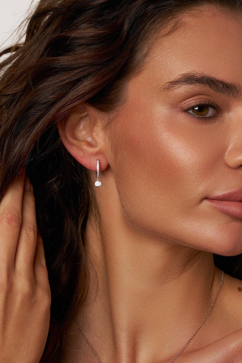 Kiara Moissanite Drop Earrings