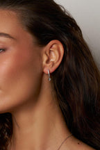 Kiara Moissanite Drop Earrings