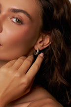 Lana Moissanite Hoop Earrings