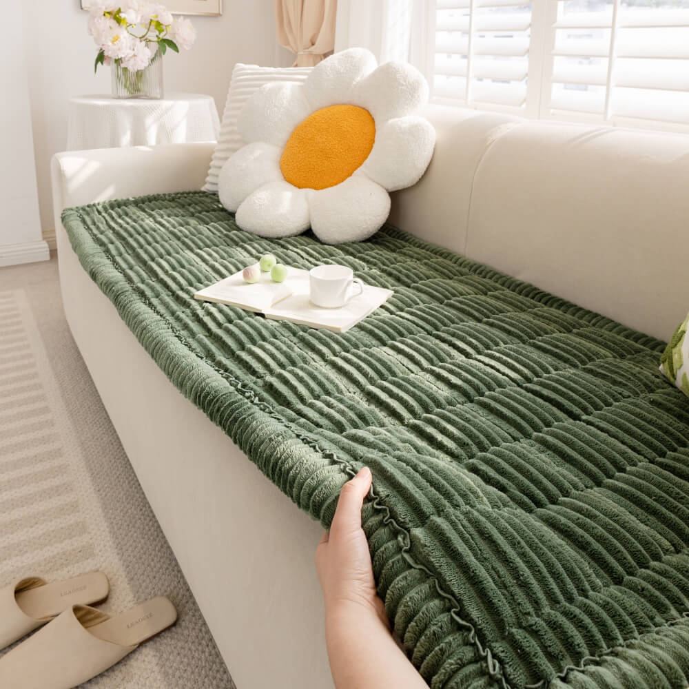 Flannel Ease Non-Slip Couch Mat