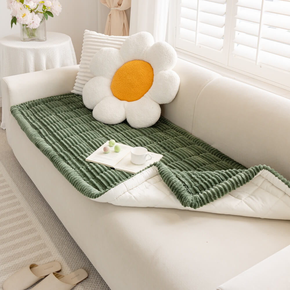 Flannel Ease Non-Slip Couch Mat