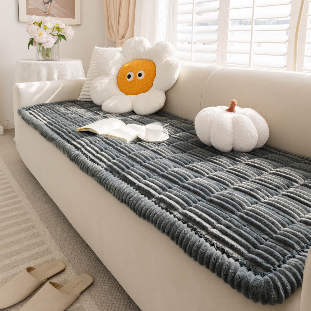 Flannel Ease Non-Slip Couch Mat
