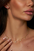 Liora Moissanite Choker Necklace