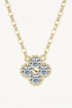 Lucky Clover Moissanite Necklace