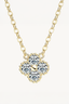 Lucky Clover Moissanite Necklace