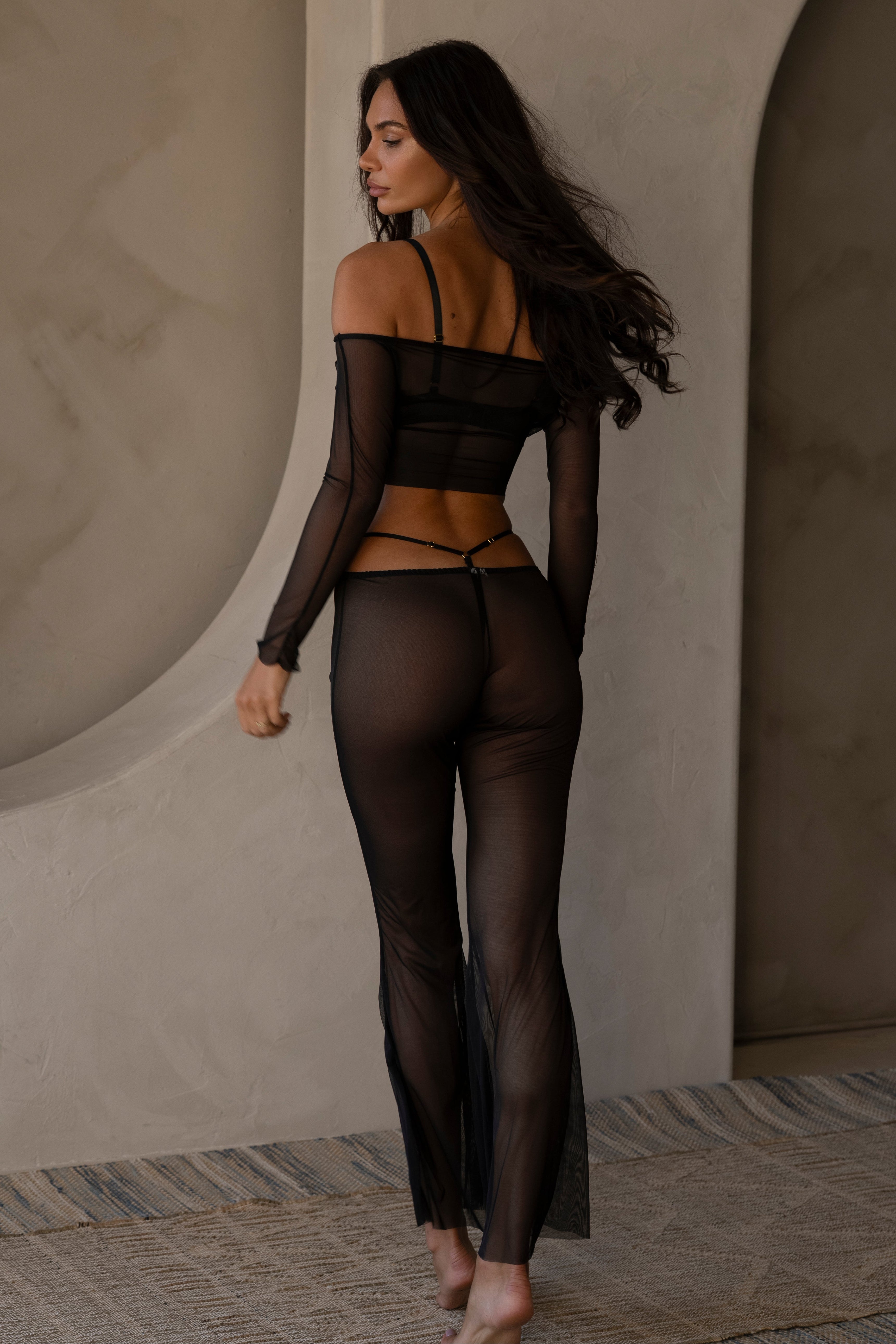 Nora Transparente Dessous-Set Zweitbild