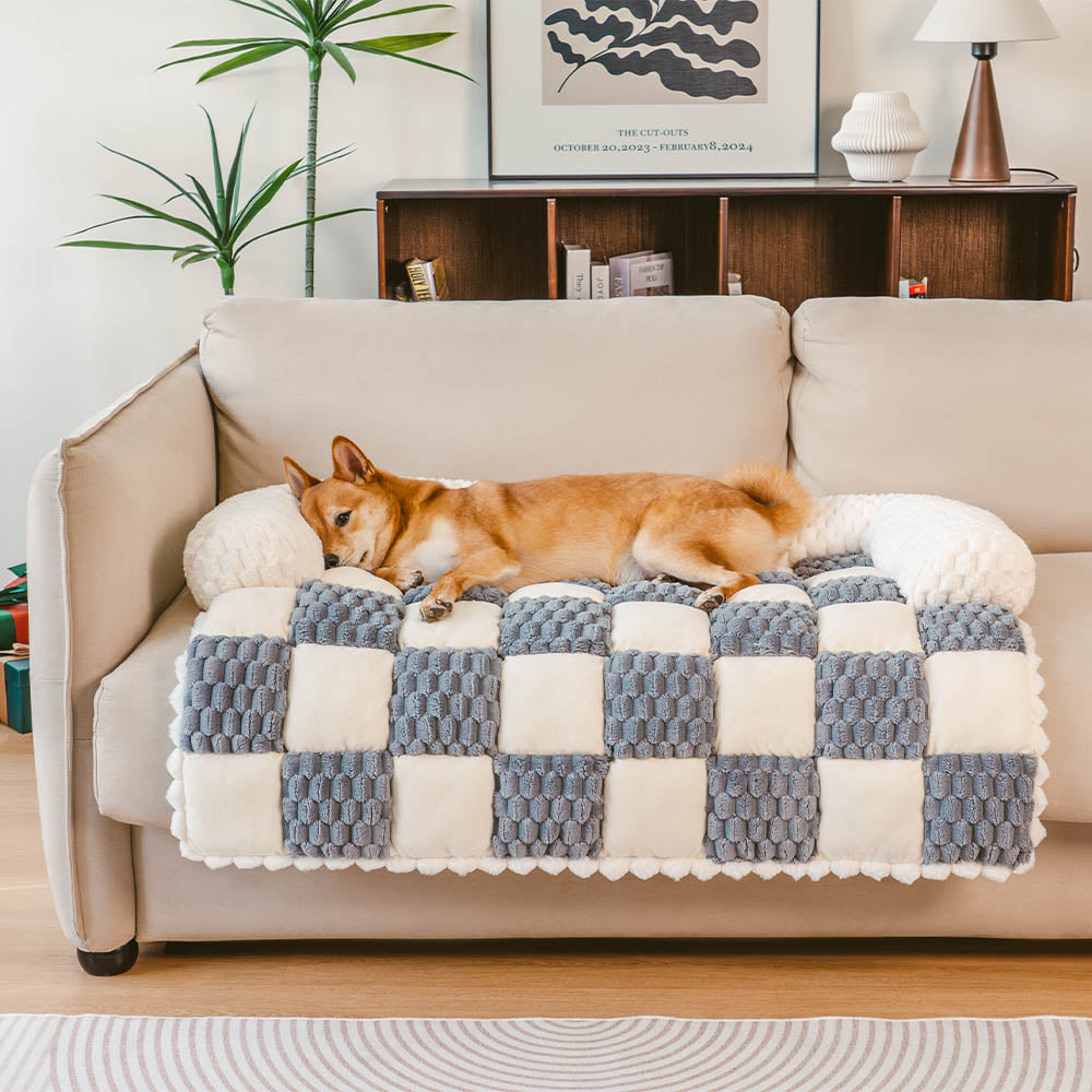 Plaid Couch Mat