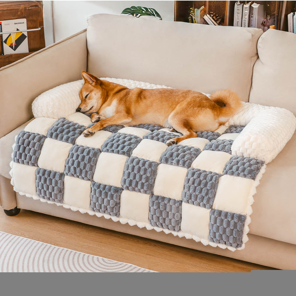 Plaid Couch Mat
