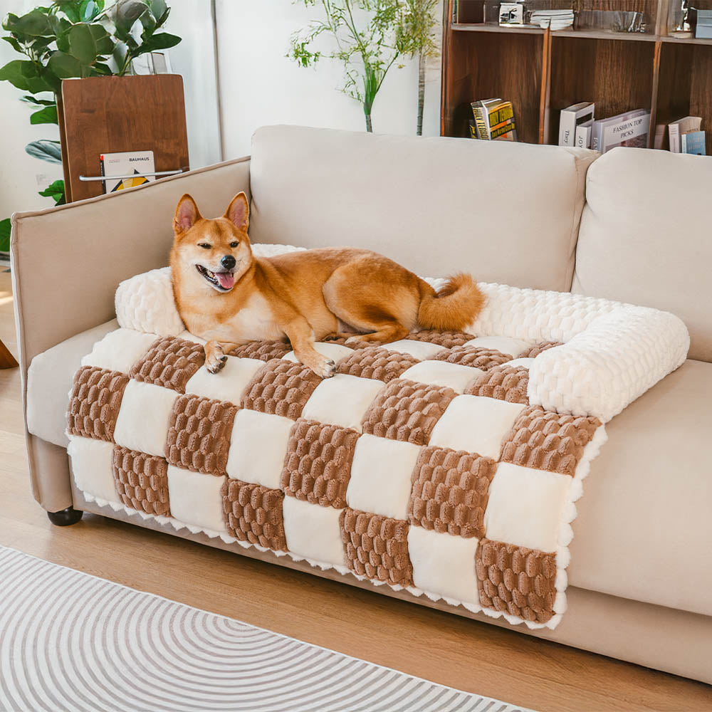Plaid Couch Mat