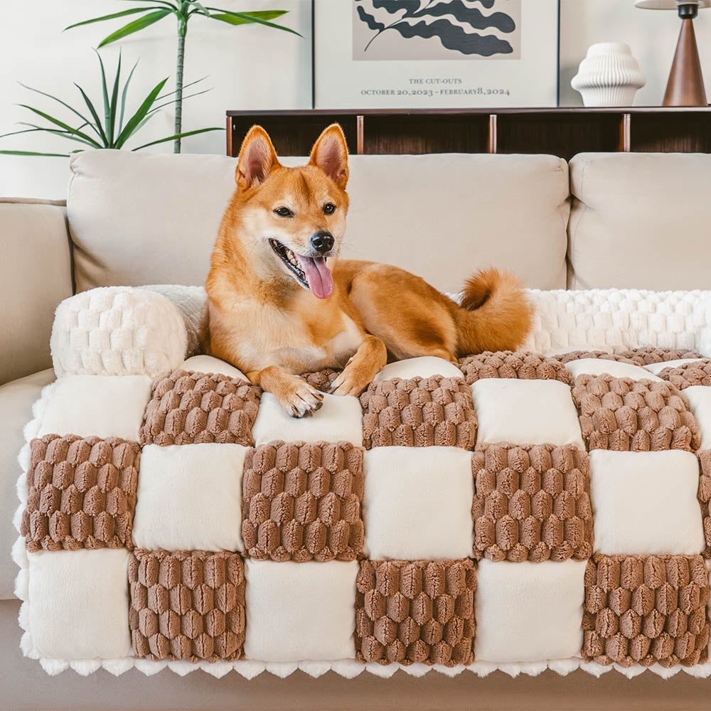 Plaid Couch Mat Image secondaire du produit