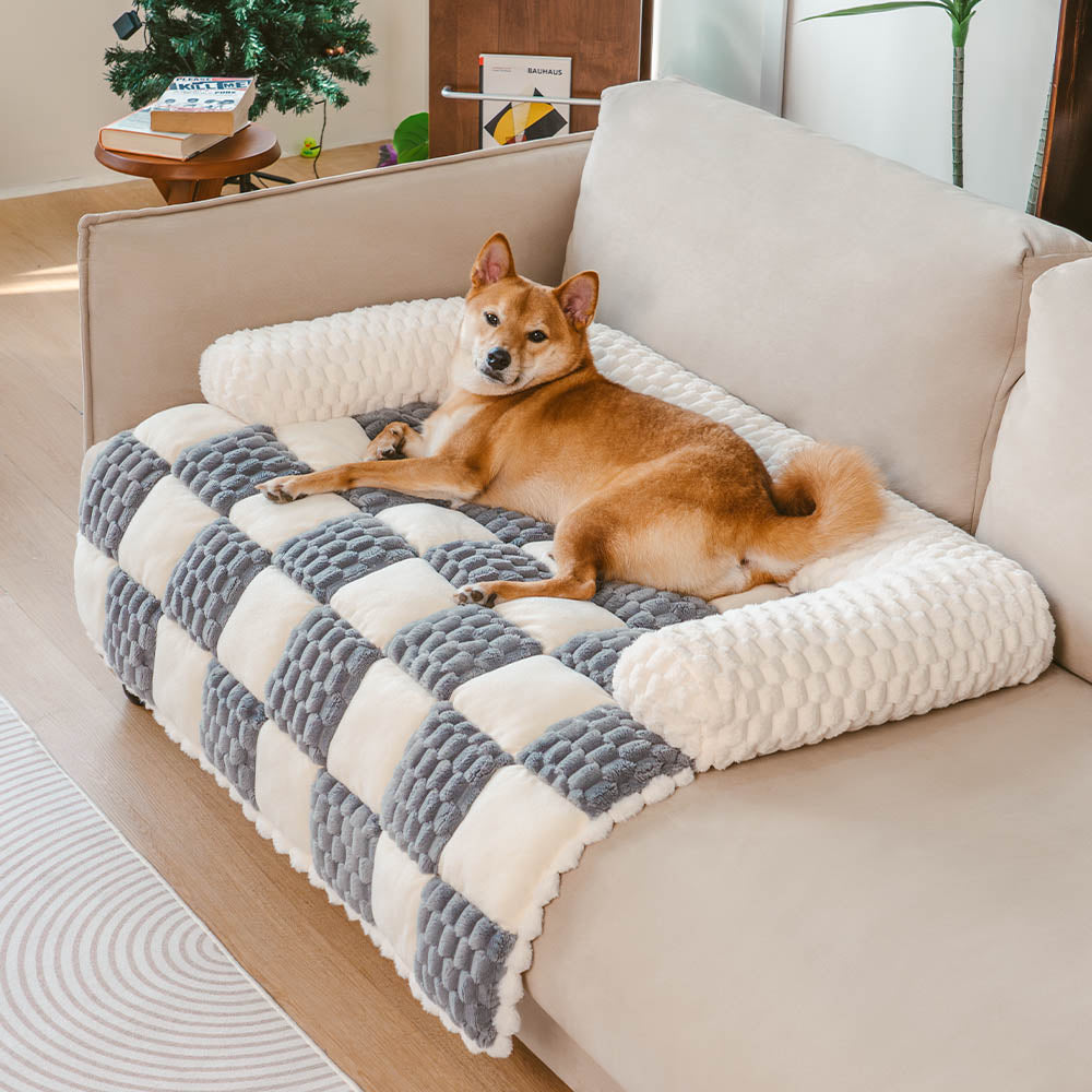 Plaid Couch Mat