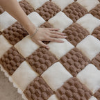 The Plush Block Couch Cover