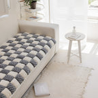 The Plush Block Couch Cover