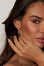 Radiance Drop Moissanite Earrings