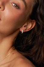 Radiance Moissanite Hoop Earrings