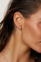 Radiance Moissanite Hoop Earrings