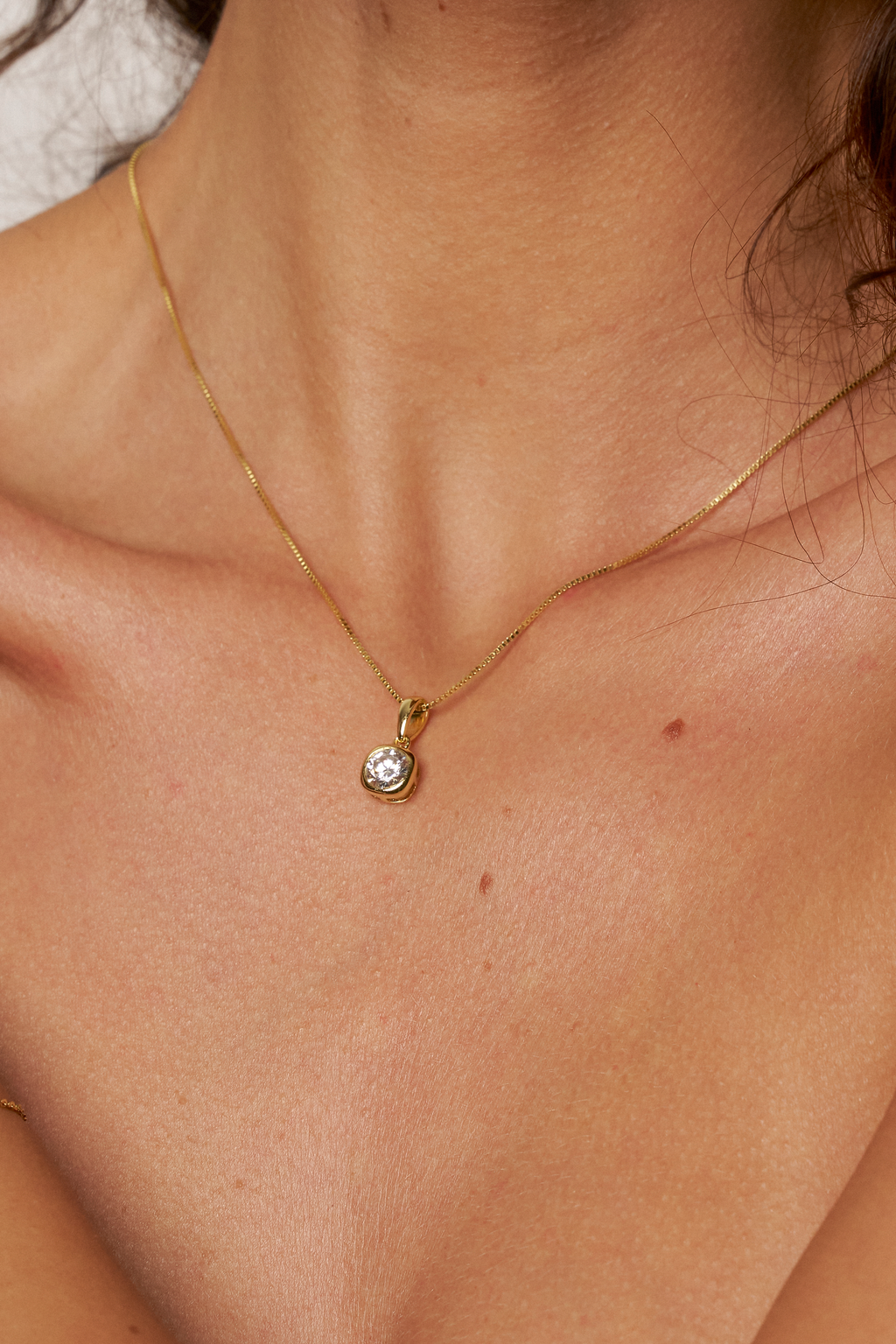 Radiant Cushion Moissanite Pendant