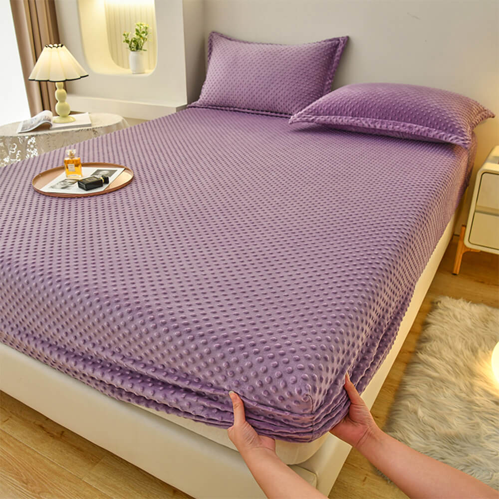 CloudDot Faux Fleece Fitted Sheet