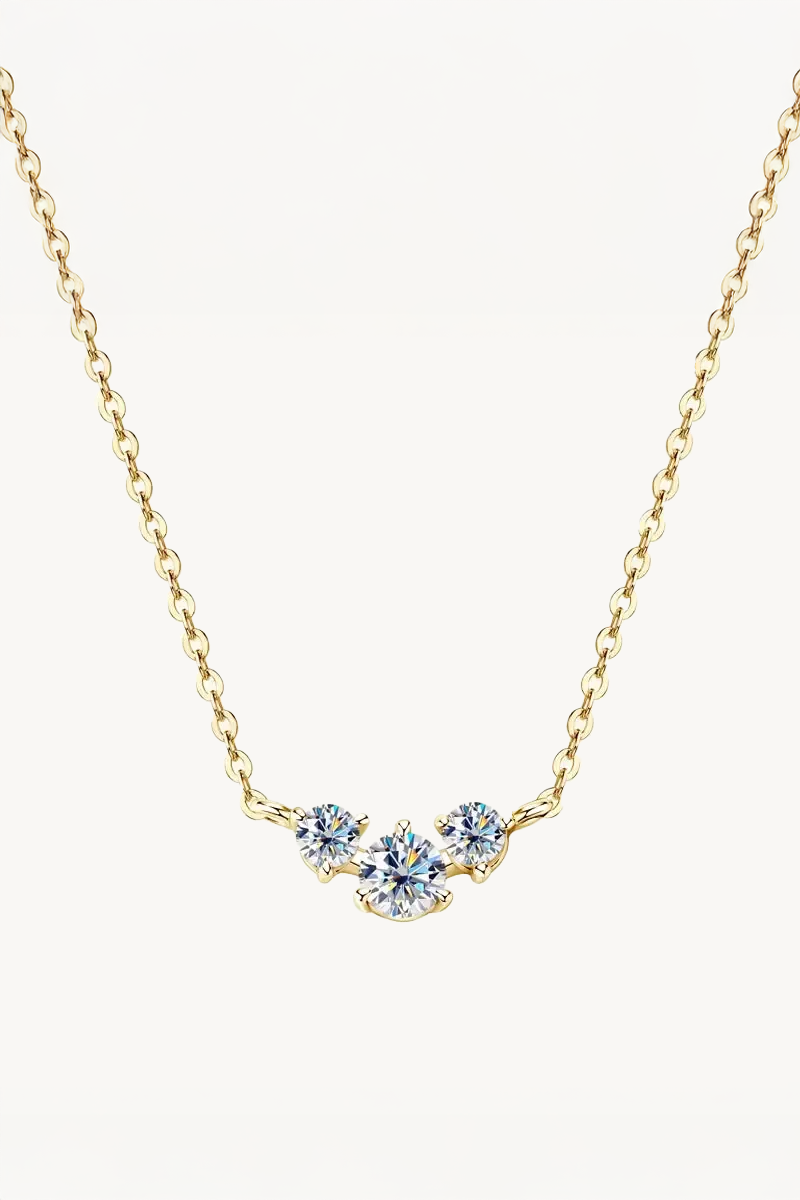 Solenne Moissanite Pendant Necklace