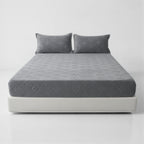 MonoFloral Milk Velvet Fitted Sheet